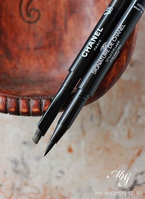 chanel signature eyeliner|Chanel waterproof eyeliner.